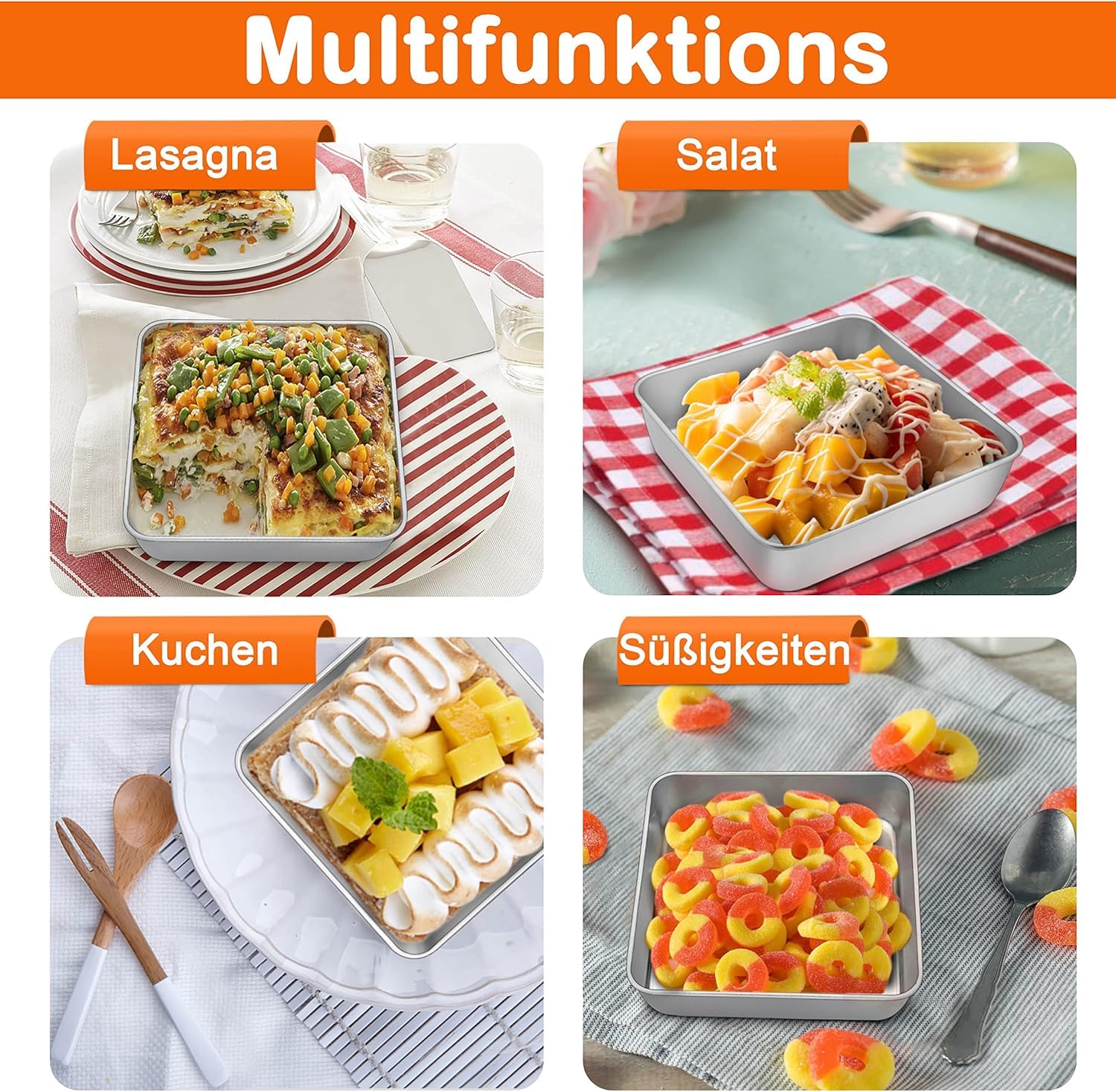 homikit-bakeware-kuchenform-edelstahl-eckig-2er-set image 4