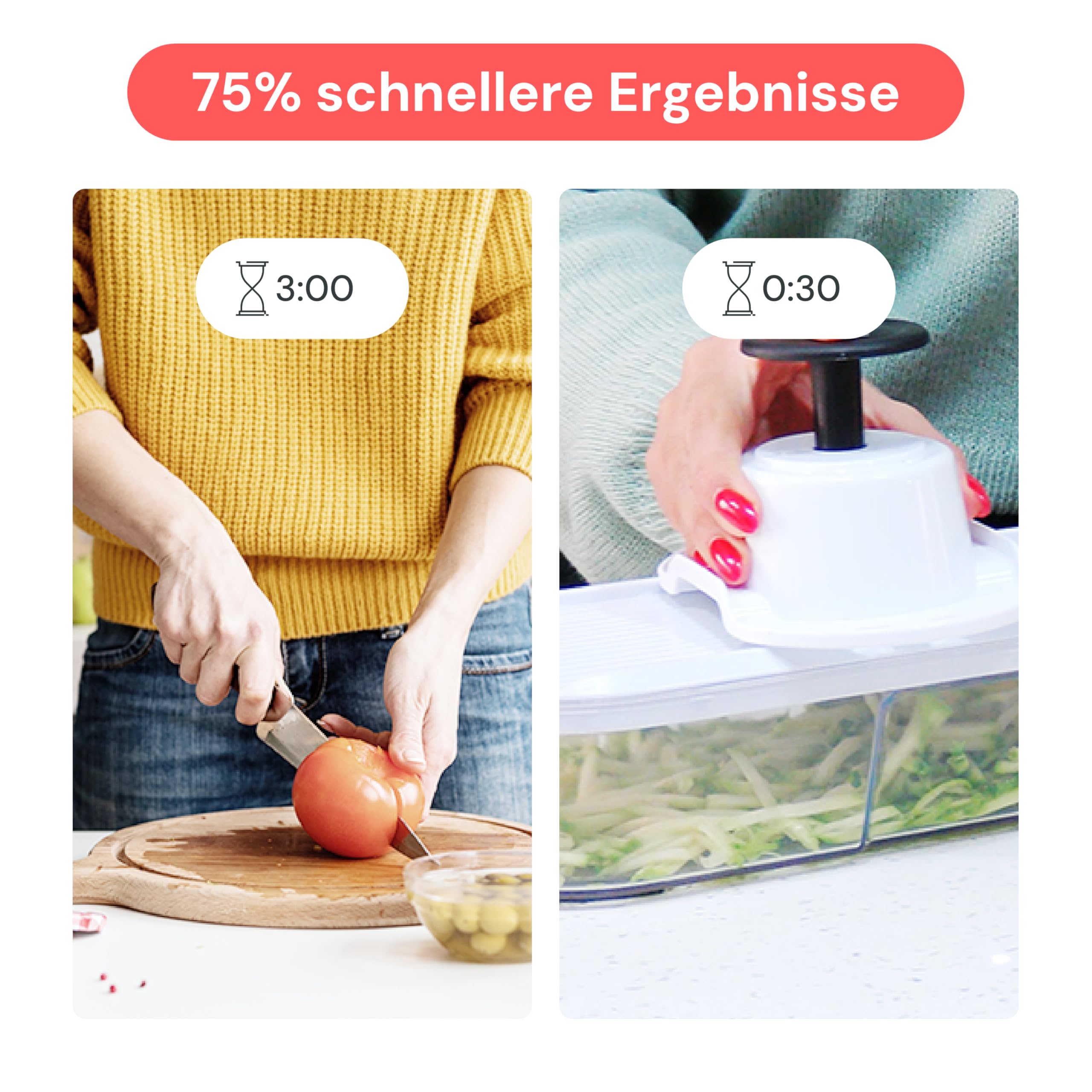 fullstar-pro-core-gem-seschneider-6-in-1-wei-mit-edelstahlklingen image 3