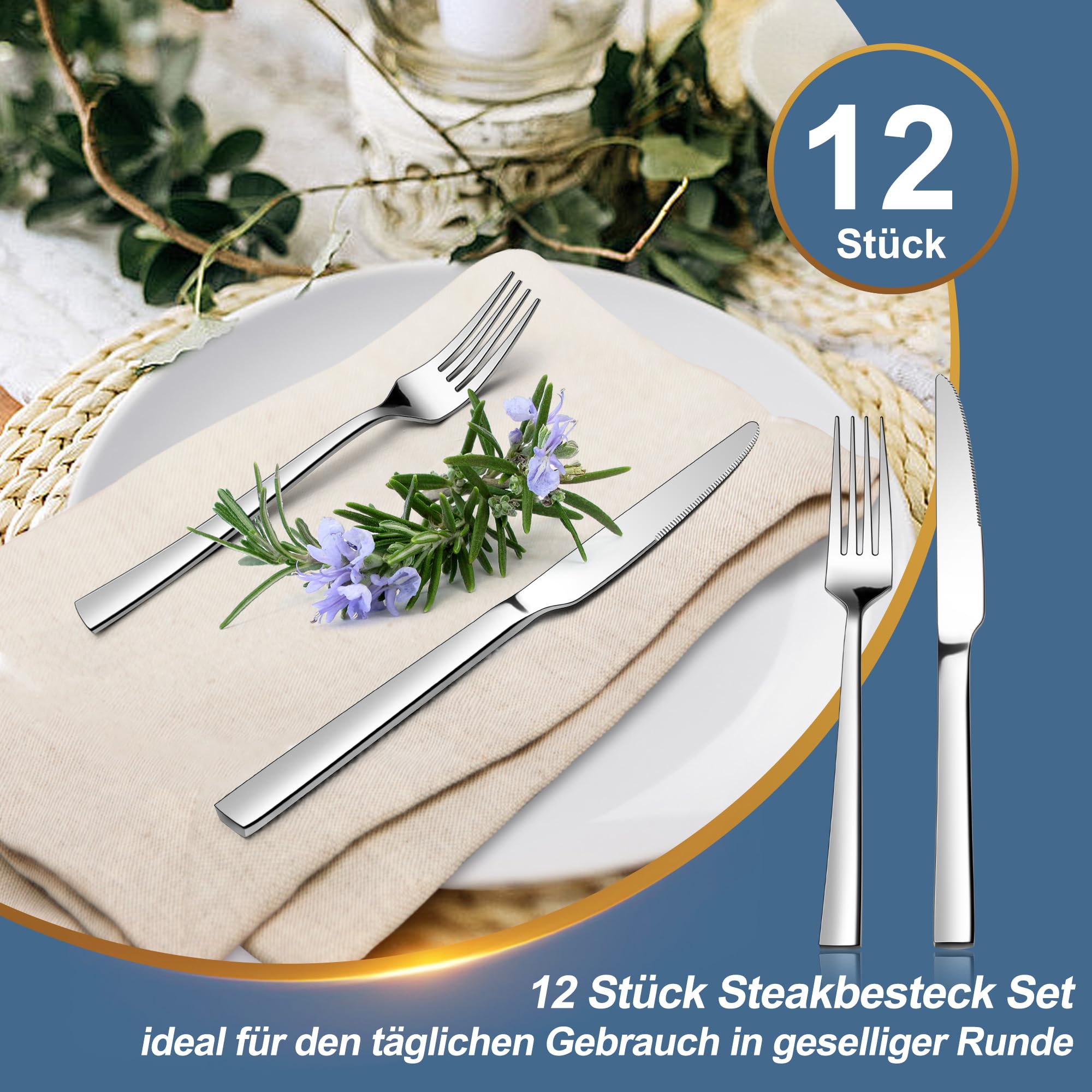homikit-steakbesteck-12-tlg-quadrat-griff-edelstahl-6-personen image 7