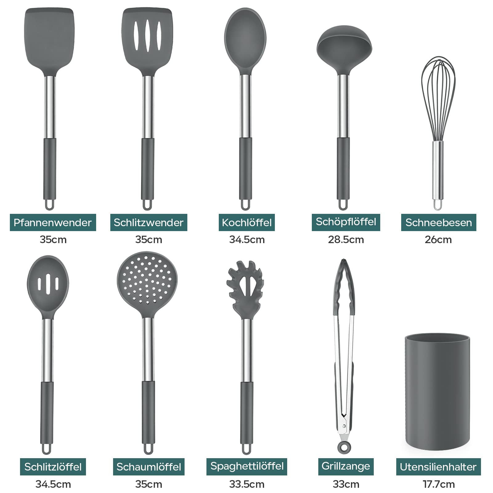 homikit-kitchen-gadgets-k-chenhelfer-set-10-teilig-grau image 2
