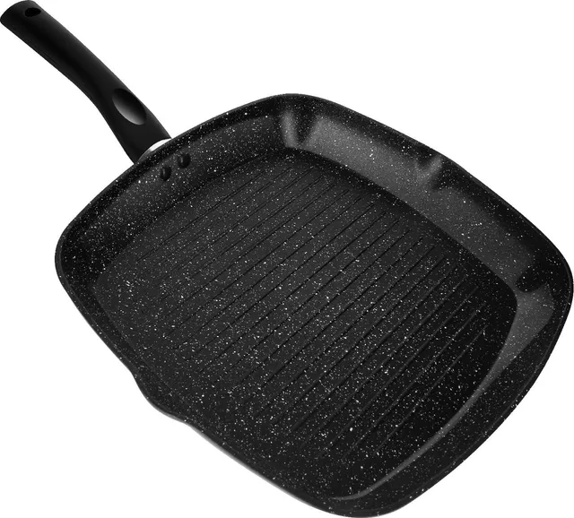 cheffinger-cookware-cf-fg28-bratpfanne-28-cm-schwarz image 1