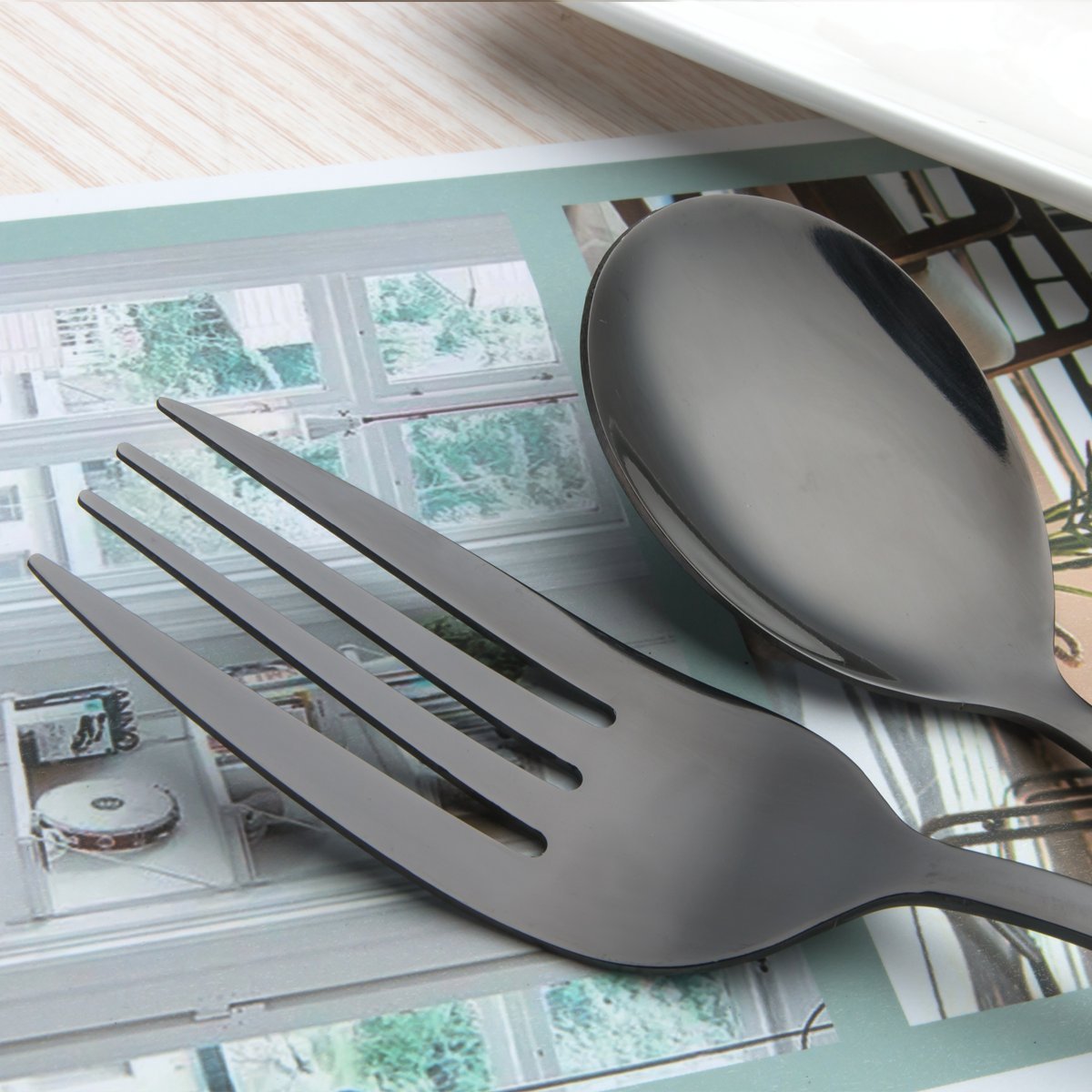 berglander-serving-set-servierbesteck-schwarz-10-tlg-edelstahl image 5