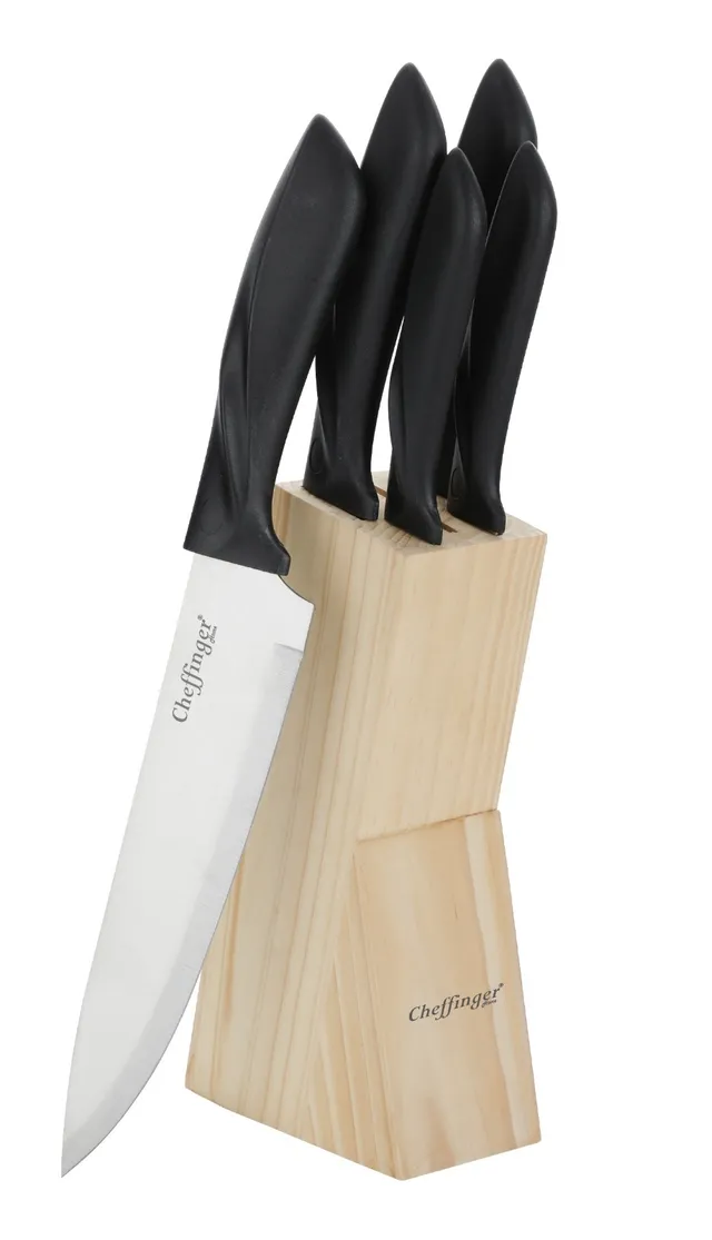cheffinger-cf-ks12-messerset-12-teilig-edelstahl image 1