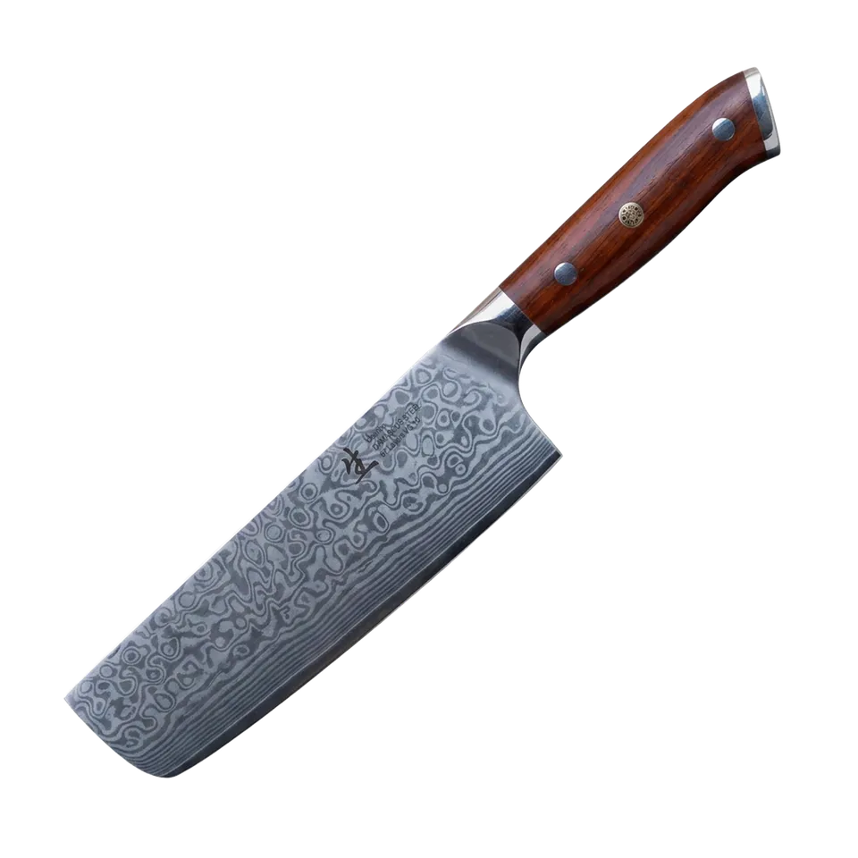 cleenbo-messer-nakiri-18cm-damast-vg10-rosenholz-allrounder image 1