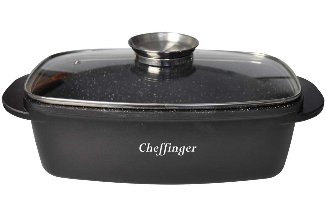 cheffinger-cookware-cf-ro32-br-ter-32-cm-antihaft image 1